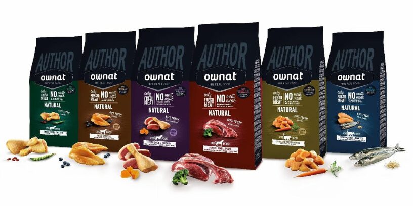 OWNAT presenta AUTHOR, una nueva gama de alimentación seca para perros y gatos basada en ingredientes frescos y cocción al vapor