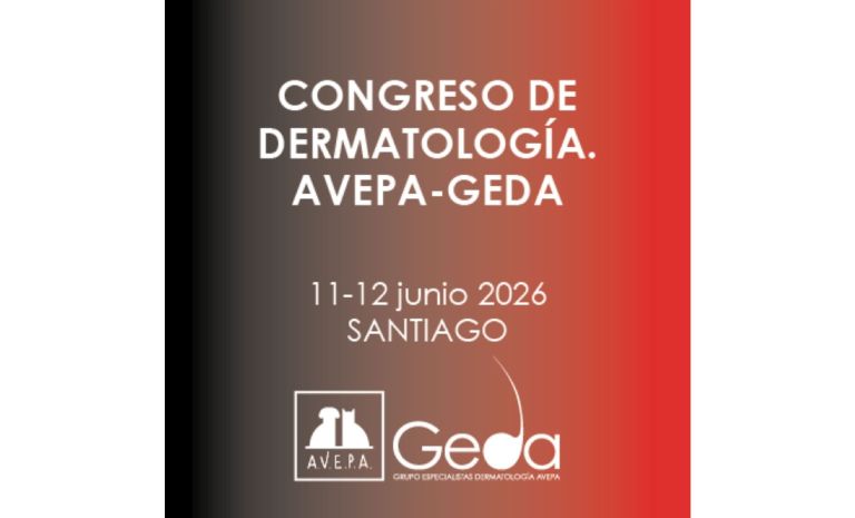 Congreso AVEPA GEDA 2026: Dermatología y Otología Veterinaria en Santiago de Compostela