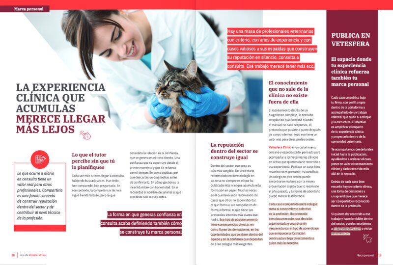 La experiencia clínica que acumulas merece llegar más lejos