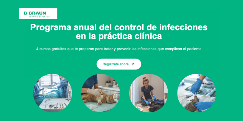 B. Braun pone en marcha un programa anual para reforzar la prevención de infecciones en la clínica veterinaria