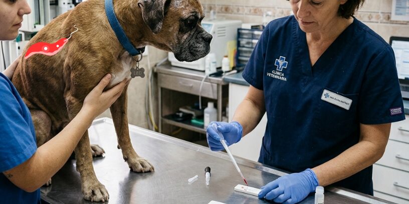 Comparación de cinco pruebas rápidas para leishmaniosis canina