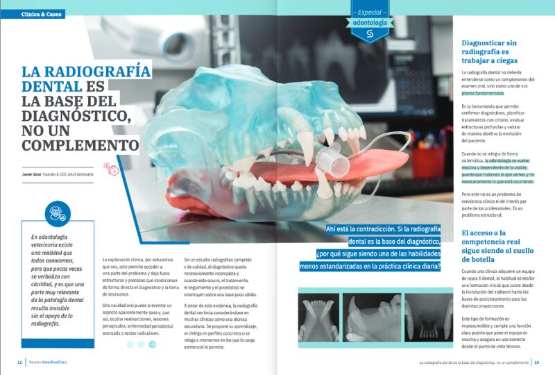 La radiografía dental es la base del diagnóstico, no un complemento