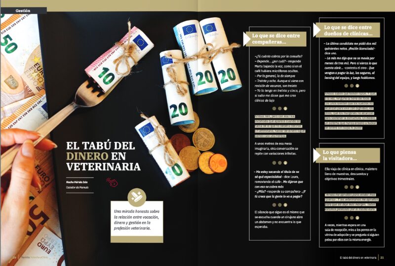 El tabú del dinero en veterinaria