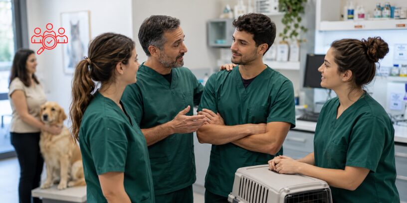 Cómo fidelizar talento veterinario cuando la competencia por profesionales es cada vez mayor