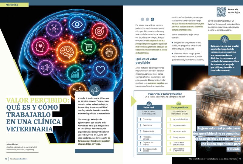 Valor percibido: qué es y cómo trabajarlo en una clínica veterinaria