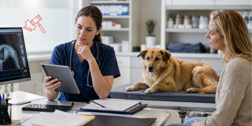 Responsabilidad profesional veterinaria y pérdida de oportunidad: claves legales para la práctica clínica
