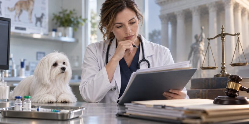 De la consulta al juzgado: qué enseña al veterinario clínico la sentencia que condenó a una veterinaria en Málaga
