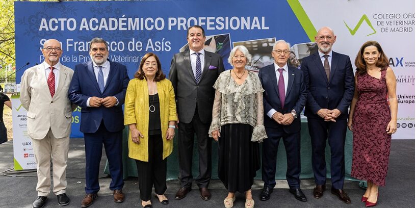 COLVEMA celebra San Francisco de Asís con un homenaje a la trayectoria profesional y a las nuevas generaciones de veterinarios